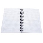 Блокнот 100×140мм 120л. клетка, спираль, Be Smart Notes черн, N3731