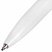 превью Ручка шариковая автоматическая BRAUBERG X17 WHITE, СИНЯЯ, корпус белый, стандартный узел 0.7 мм, линия письма 0.5 мм
