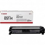 Тонер-картридж Canon 051H (2169C002) черный повышенной емкости оригинальный