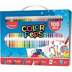 Набор для рисования Maped «Color'Peps Kit 100»,100 предметов, пласт. футляр