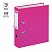 превью Папка-регистратор OfficeSpace, 70мм, бумвинил, с карманом на корешке, розовая