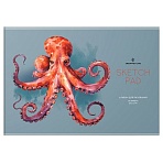 Альбом для рисования 24л., А4, на скрепке Greenwich Line «Octopus», 120г/м2