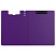 превью Папка-планшет с зажимом Berlingo «Your Way» А4, пластик (полифом), 1800мкм, фиолетовая