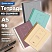 превью Тетрадь А5 96 л. BRAUBERG, на сшивке с корешком, клетка, обложка картон, «Classic»