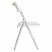 превью Стул складной BRABIX «Golf Lite CF-017»серебристый каркаспластик белый532896