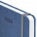 превью Ежедневник датированный 2024 А5 138×213 мм, BRAUBERG «Mosaic», под кожу, синий