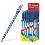 Ручка шариковая ERICH KRAUSE «Neo Original», СИНЯЯ, корпус тонированный синий, 0.7 мм, линия письма 0.26 мм