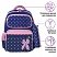 превью Рюкзак ЮНЛАНДИЯ COMPLETEс пеналом в комплектеэрго-спинкаPink bow42×29х14 см229972