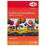 Бумага для рисования А3, 10л, Гамма «Мультики», 190г/м2