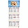 Календарь-планер настенный перекидной 2024 г., 12 листов, 30×22 см, «Мотиваторы», BRAUBERG