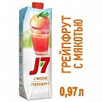 Сок J7 грейпфрут, 0,97л