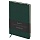 Записная книжка А5 96л. ЛАЙТ, кожзам, Greenwich Line «Classic. Dark teal», с резинкой, блок без линовки