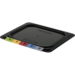 Крышка для гастроемкости Restola ПП 1/6 черн., (422102213/42210221395)