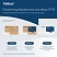 превью Полотенца бумажные 200 шт., Tellus/TORK (HT3) ПРЕМИУМ, КОМПЛЕКТ 20 пачек, 2-слойные, белые, 23×23 см, V-сложение