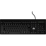 Клавиатура проводная БЕШТАУ КЛ104РУ 104 клавиши, USB, 1.8м, KЛ104PY/TВ