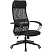 превью Кресло для руководителя Easy Chair 655 TTW чёрное (ткань/сетка/экокожа, пластик)