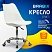 превью Кресло стул BRABIX «Eames MG-310 CH», хром, пластик белый, экокожа белая
