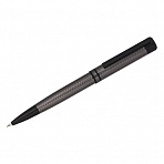 Ручка шариковая Delucci «Antica» синяя, 1.0мм, корпус графит/черный, поворотн., подарочная упаковка