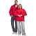 превью Толстовка флисовая Флис-Л красная размер M (88-92 (44-46))