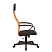 превью Кресло для руководителя Easy Chair 655 TTW оранжевое/чёрное (ткань/сетка/экокожа, пластик)