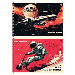Альбом для рисования 20л., А4, на гребне BG «Star adventures»
