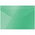 превью Папка-конверт на кнопке OfficeSpace А4, 120мкм, зеленая