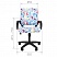 превью Кресло детское Chairman Kids 103, PL черн., ткань велюр, единороги, механизм качания спинки