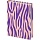 Ежедневник недатированный, А5.160л, экокожа, Attache Selection Zebra, розовый