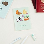 Обложка для паспорта MESHU «Meow», ПВХ, 2 кармана