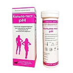 Тест Кольпо pH, пенал пластик. №50 (50 полосок в пенале)