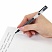 превью Ручки гелевые BRAUBERG X-WRITER 1800, УВЕЛИЧЕННАЯ ДЛИНА ПИСЬМА 1 800 м, ЧЕРНЫЕ, НАБОР 4 ШТУКИ, стандартный узел 0.5 мм
