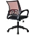 превью Кресло офисное Комус Мебель (Easy Chair) 396 красное/чёрное (сетка/ткань, пластик)