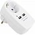 превью Переходник для розеток с USB портом СТАРТ С/А SA 1-ZD-2USB 10/60