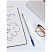 превью Ручка шариковая OfficeSpace «LC» синяя, 0.7мм, штрих-код