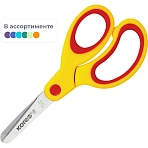 Ножницы детские Kores Softgrip (13 см, с пластиковыми прорезиненными эллиптическими ручками)