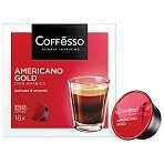 Кофе в капсулах COFFESSO «Americano Gold» для кофемашин Dolce Gusto, 16 порций