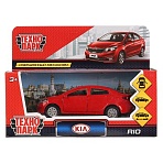 Машина игрушечная Технопарк «Kia Rio», KIA, металл., 12см, красный, инерционная, с подвижными элементами