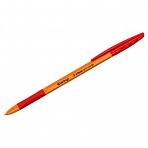 Ручка шариковая Berlingo «Tribase grip orange» красная, 0.7мм, грип
