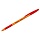 Ручка шариковая Berlingo «Tribase grip orange» красная, 0.7мм, грип