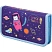 превью Пенал №1School Кот-космонавт ПКТ 03-20, ткань, 1 отд., 190×110 мм