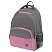 превью Рюкзак Berlingo U3 «Grey-pink» 41×29.5×13.5см, 2 отделения, 4 кармана, эргономичная спинка