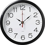 Часы настенные круг d=22см, корпус черный Классика арт.2222-328