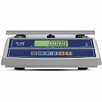 Весы фасовочные MERCURY M-ER 326F-32.5 LCD (0.1-32 кг), дискретность 5 г, платформа 255×210 мм, без стойки