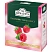 превью Чай чёрный Ahmad Tea Raspberry Indulgence 100 пакетиков (малина)