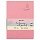 Тетрадь 48 л. в линию обложка кожзам под рогожку, сшивка, A5 (147×210мм), РОЗОВЫЙ, BRAUBERG HARMONY