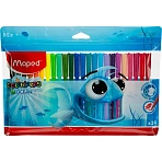 Фломастеры Maped color peps ocean 24 цвета