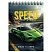 превью Блокнот А6 40л. на гребне BG «Supercar»