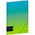превью Папка на резинке Berlingo «Radiance» А4, 600мкм, голубой/зеленый градиент, с рисунком