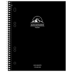 Тетрадь А5, 120 л., HATBER, спираль, клетка, обложка твердая, Soft-touch, 4 разделителя, «Mountains», 094231