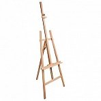 Мольберт напольный BRAUBERG, бук, угол 60°, размер 63x174(231)х68 см, высота холста 126 см